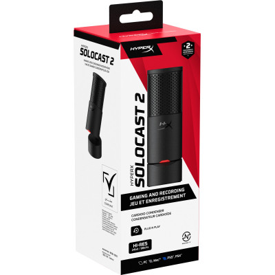 Микрофон HyperX SoloCast 2 Black (AR0A0AA) Винница - изображение 4