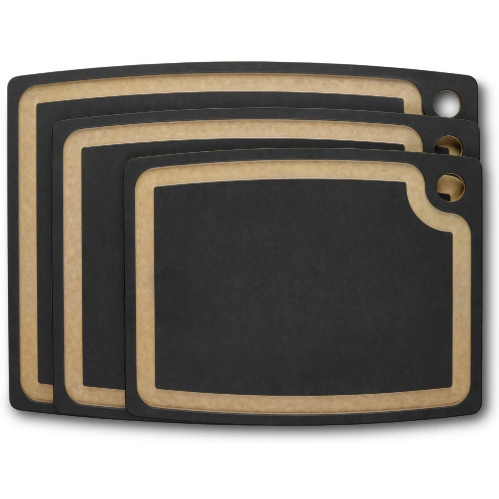 Разделочная доска Epicurean Gourmet (размер S) 368 x 28 6x 9 мм Черный Винница - изображение 4