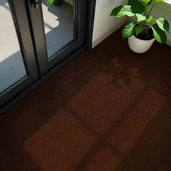 Самоклеящаяся плитка под ковролин в рулоне коричневый 600х3000мм SW-00002586 Днепр