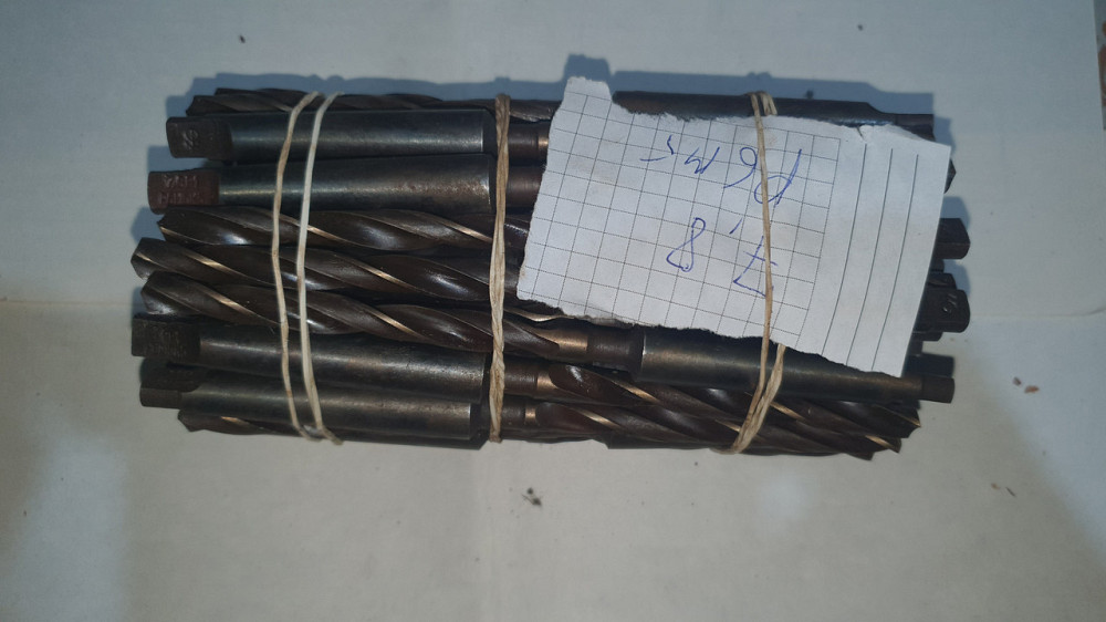 Свердло з конічним хвостовиком 7.8 мм. Р6М5. СССР. Харків - фото 1