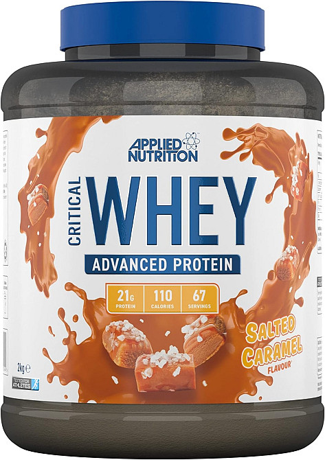 Critical Whey Protein Powder 2kg  (2kg - 67 Servings) (Salted Caramel) Луцк - изображение 1
