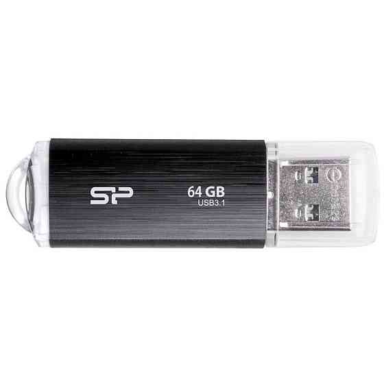 Flash SiliconPower USB 3.1 Blaze B02 64Gb Black Київ