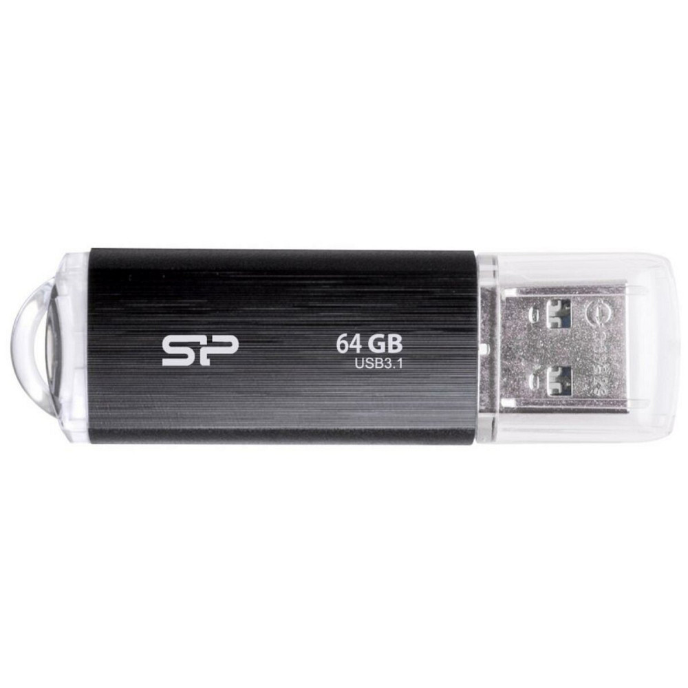 Flash SiliconPower USB 3.1 Blaze B02 64Gb Black Київ - фото 1