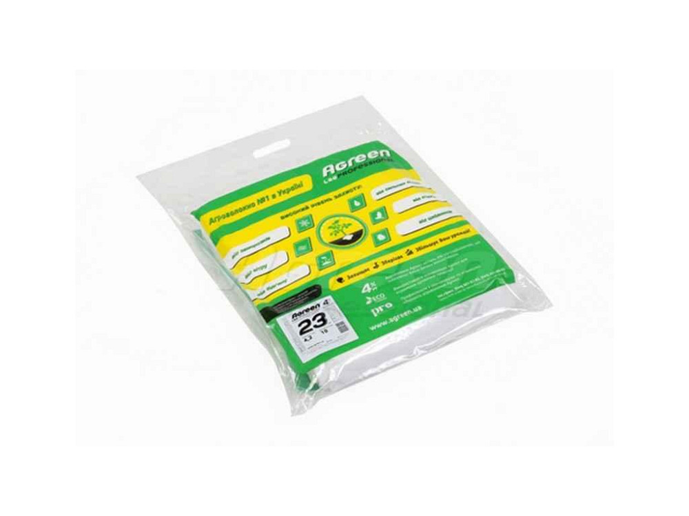 Агроволокно пакетоване біле 23г/м2 (4,2х10м) ТМ AGREEN Київ - фото 1