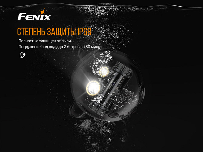 Налобный фонарик Fenix HM65R 1000лм IP68 Винница - изображение 8
