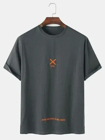 Футболка мужская с принтом  46 Серая 2664092857 Днепр - изображение 1