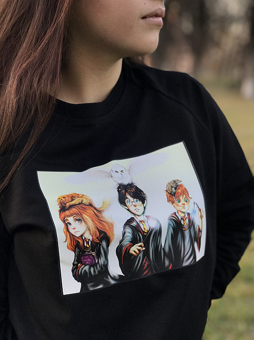 Толстовка\ свитшот с рисунком - 