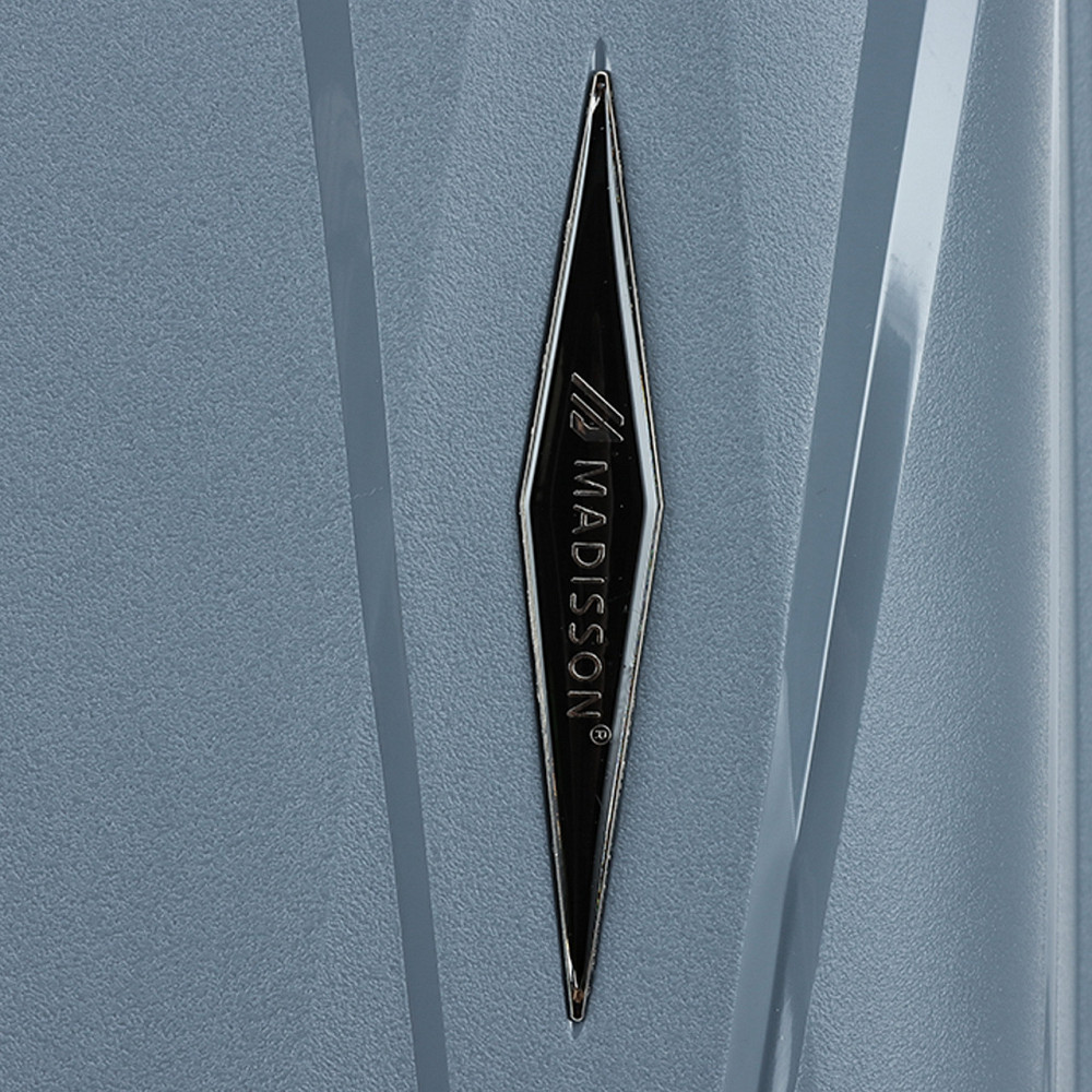 Валіза поліпропіленова MADISSON 51103 мала 55 см сіро-синя Київ - фото 18