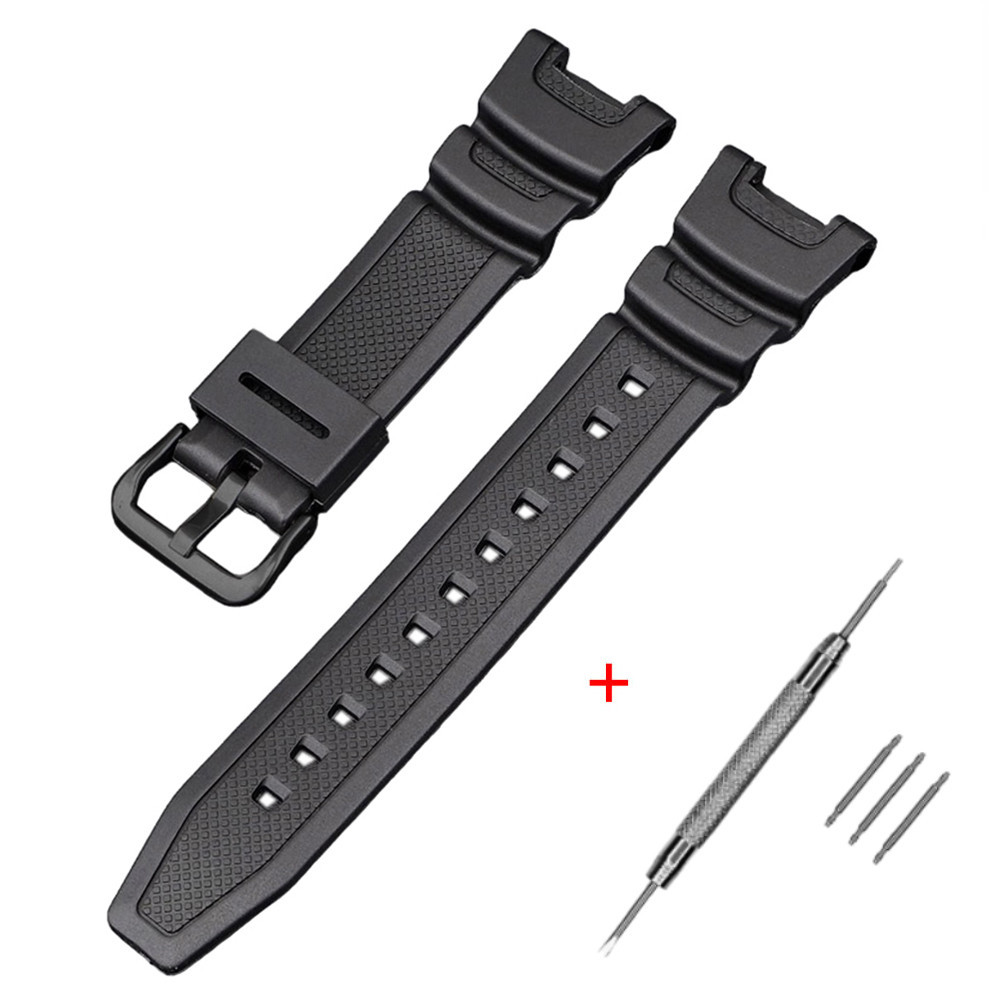 Ремешок для Casio SGW-100 Black BK SBR Киев - изображение 1