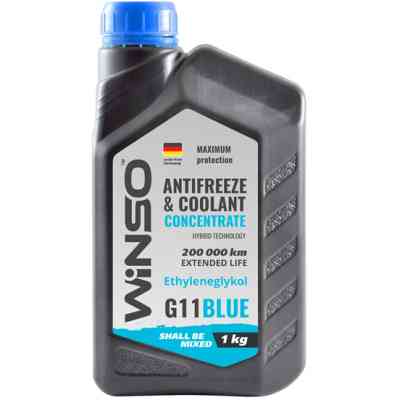 Антифриз WINSO COOLANT CONCENTRATE WINSO BLUE G11 концентрат 1kg (881040) Винница