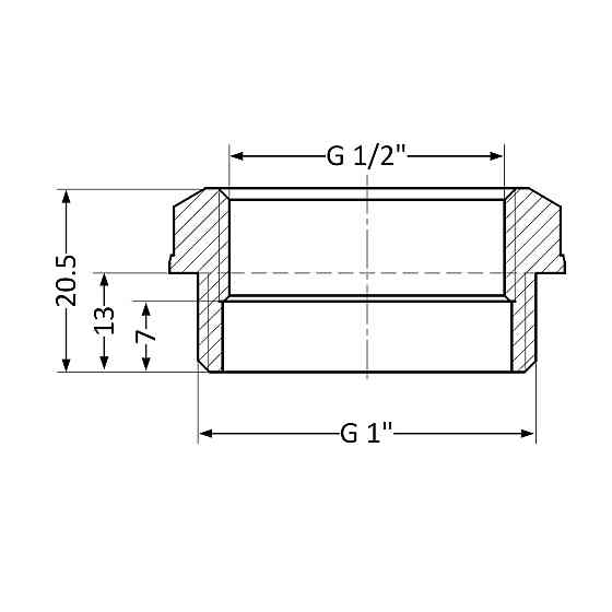 Футорка Thermo Alliance Standart 1/2" НВ SD4232515 Київ