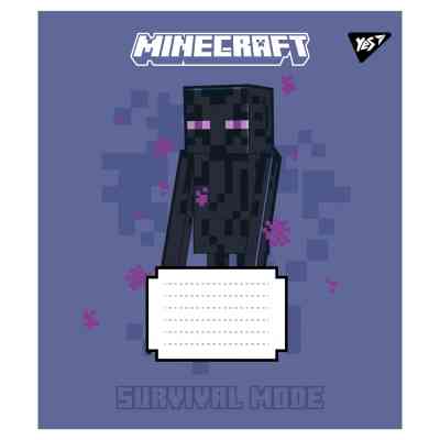 Тетрадь Yes Minecraft Signs А5 24 листов линия (767562) Винница
