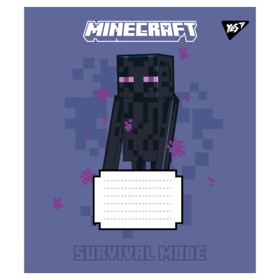 Зошит Yes Minecraft Signs А5 24 аркушів лінія (767562) Вінниця - фото 5