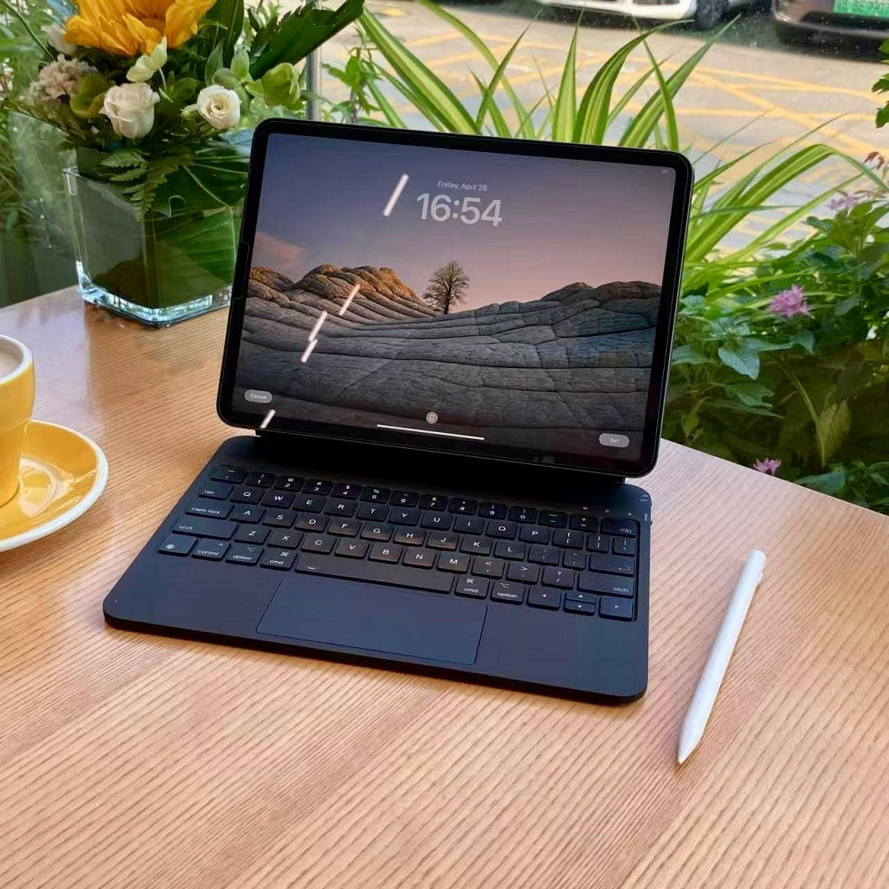 Чехол клавиатура X9 Black для iPad Air 13 2024 и iPad Pro 12.9 iPad Pro 6/5/4/3 поколения 2022 2021 2020 и 2018 лет Днепр - изображение 3