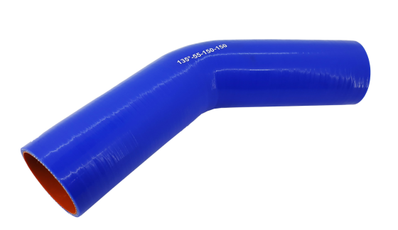 Патрубок (150 мм х 150 мм) (135` - угол) (d=55 толщ = 4 мм) Мукачево