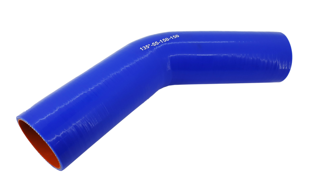 Патрубок (150 мм х 150 мм) (135` - угол) (d=55 толщ = 4 мм) Мукачево - фото 1