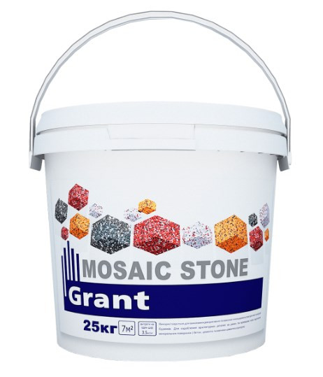 Декоративна мозаїчна акрилова штукатурка Grant Mosaiс Stone  25 кг Киев - изображение 1