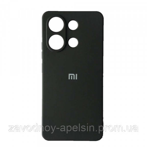 Xiaomi Redmi Note 13 Pro 4G Чохол силіконовий Захист камери (чорний) Одеса - фото 1