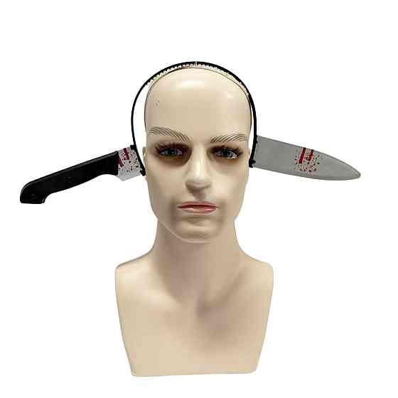 Обруч на Хэллоуин Нож one size разноцветный Киев