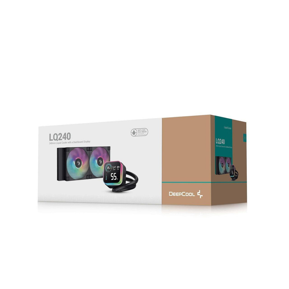 Система водяного охолодження DeepCool LQ240 Black (R-LQ240-BKLSMW-G-1) ( Чорний ) Харків - фото 6