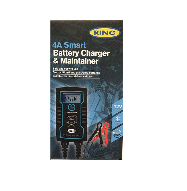Інтелектуальний зарядний пристрій для акумуляторів RING RESC804 6/12V 4A Харків - фото 4