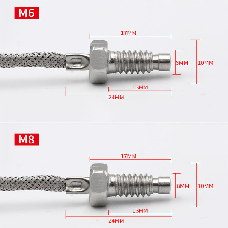 Датчик температуры 0-400°C с кабелем 1м и резьбой 6мм Киев - изображение 5