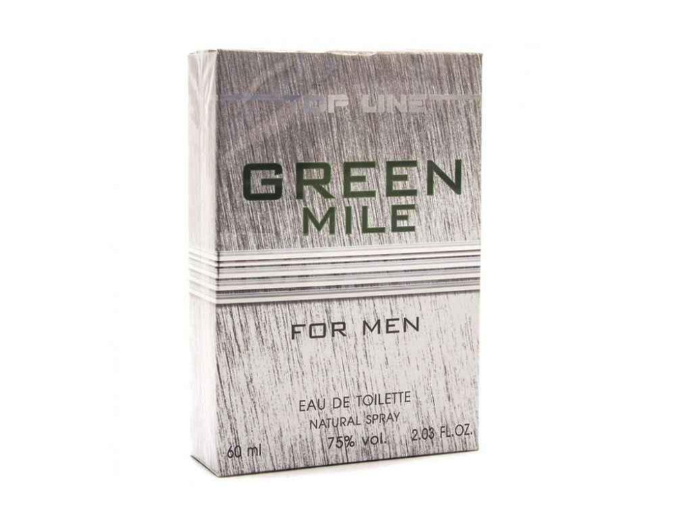 Туалетная вода чел. GREEN MILE (60мл.) ТМ TOP LINE Киев - изображение 1