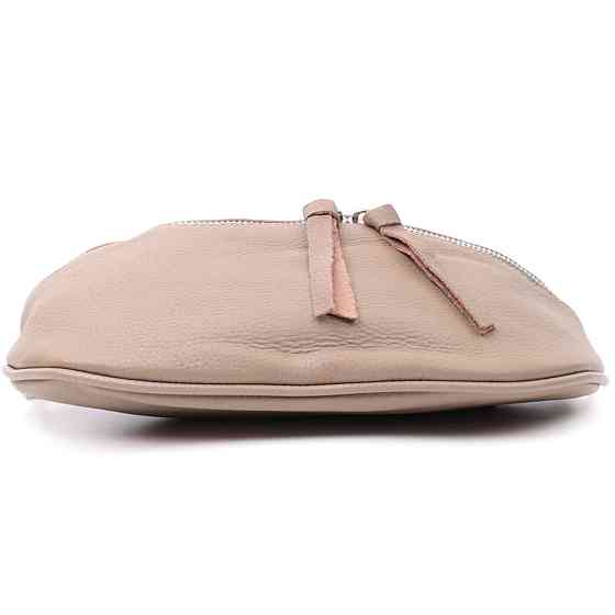 Кожаная женская сумка через плечо с мини кошельком Vintage 22663 Бежевая Киев