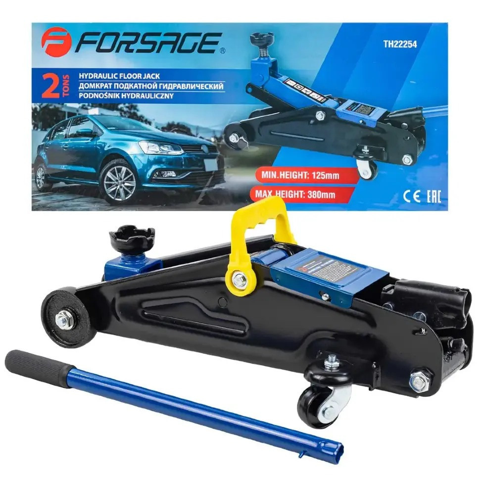 Подкатной гидравлический домкрат (2 т) Forsage F-TH22254 Одесса - изображение 1