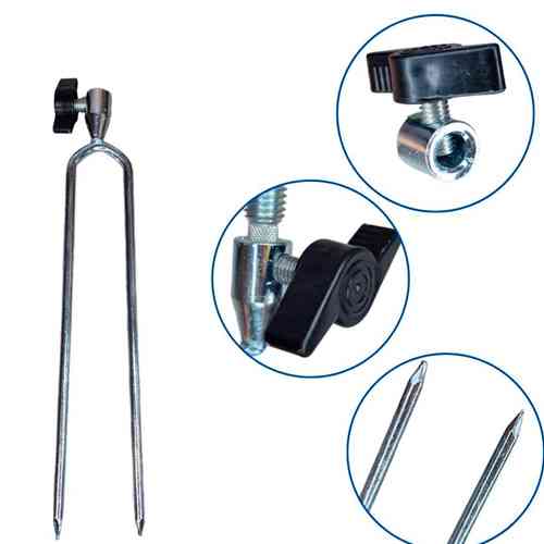 Підставка тримач для вудки комлева, універсальна, алюміній Вінниця