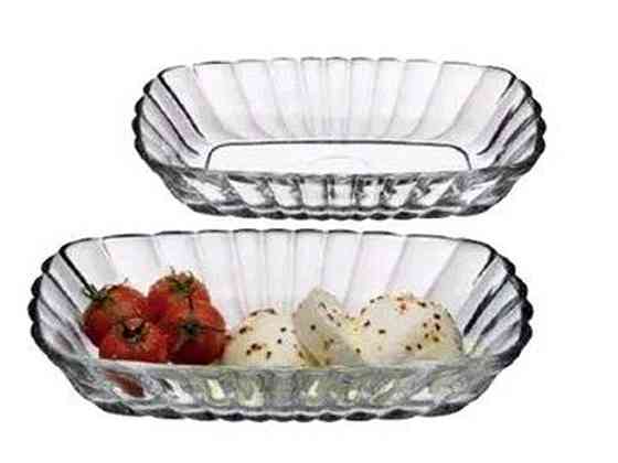 Набор салатников 2шт MEZZE 18*11,4см, h-3,4см (под.уп.) ТМ PASABAHCE Киев