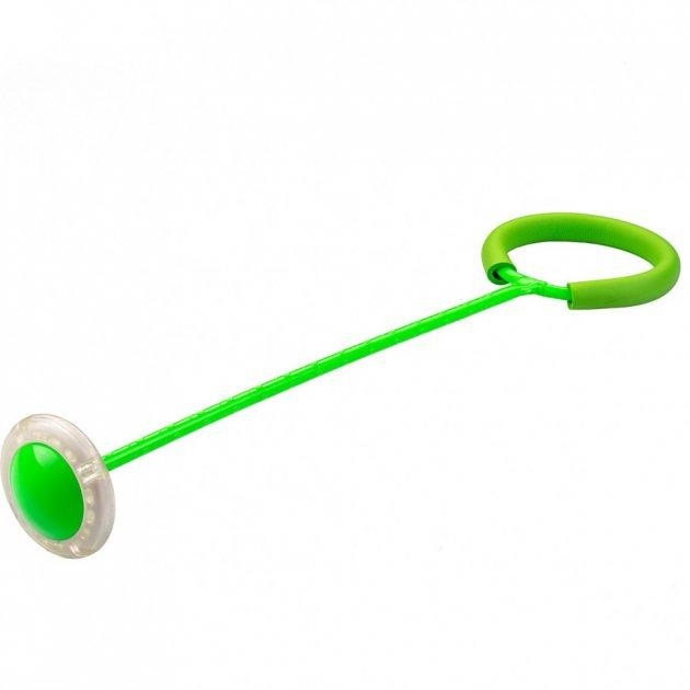 Скакалка дитяча нейроскакалка на одну ногу 67 см світиться вигляд 4 Зелений (MS 3235-2) Чернигов - изображение 1