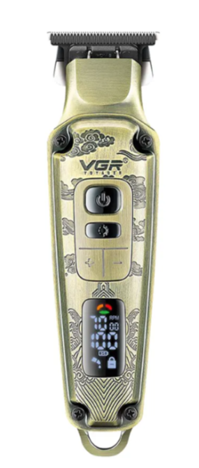 Акумуляторна машинка для стрижки волосся з насадками VGR V-901 9102 Одеса - фото 4