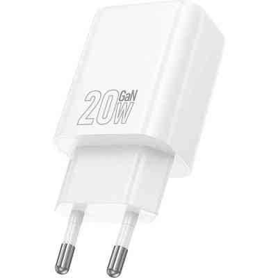 Зарядний пристрій HOCO N60 Gentle USB-C PD20W White (6942007644181) Вінниця