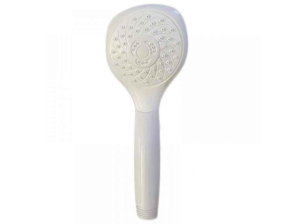 Лийка для душа белая Круглая SH-18 WHITE 1 режим ТМ G-FERRO Киев - изображение 1