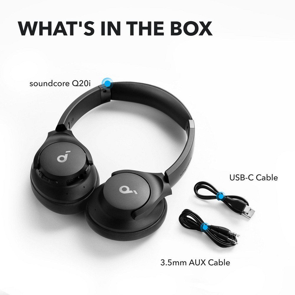 Гарнитура Anker SoundСore Q20i Black (6907849) Киев - изображение 13