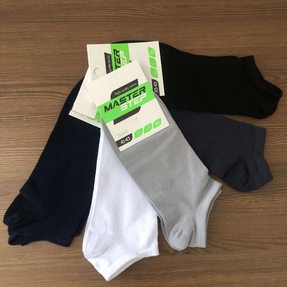 Носки мужские спорт короткие Master Step 40-45 арт.329 в разных цветах Черновцы - изображение 2