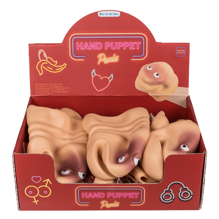 Лялька на руку у вигляді пеніса Hand Puppet Penis Sex Aura Київ - фото 9