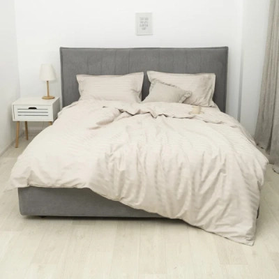 Постільна білизна Tiare 92 Сатин Страйп Кольоровий полуторний (92_Stripe_pl) Вінниця - фото 1