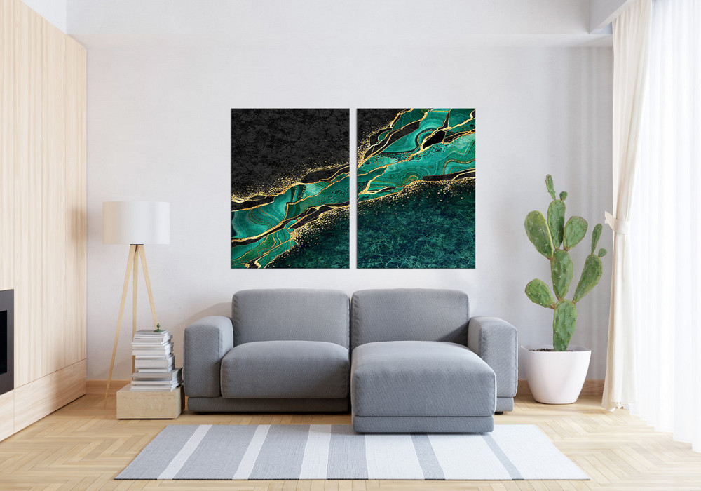 Модульная картина в гостиную / спальню   Флю-Арт TLV-2_135 70x102 см Киев - изображение 3