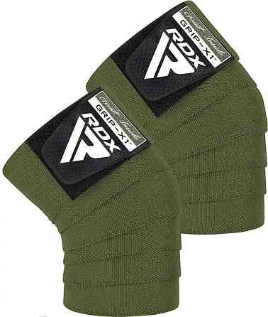 Бинти на коліна RDX K1 GYM Knee Wraps Army Green Каменское