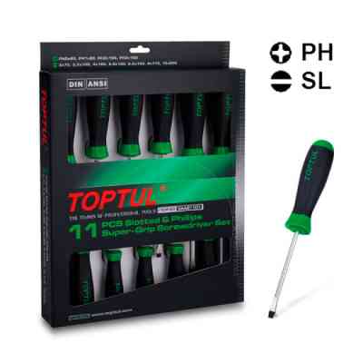 Набор отверток Toptul 11 шт. (GAAE1101) Винница