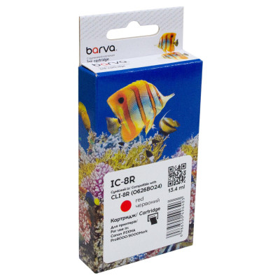 Картридж Barva Canon CLI-8R (0626B024) 450с (IC-8R) Винница - изображение 1