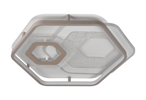 VALESO Стельова світлодіодна люстра , Біла Коломия