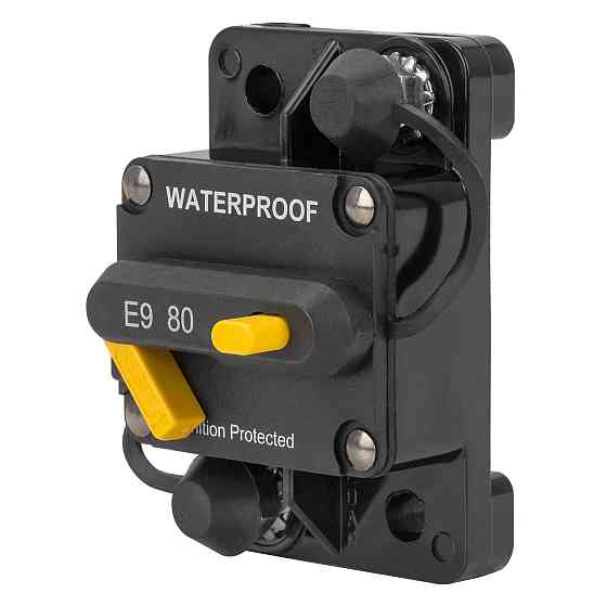 Автоматичний морський запобіжник (переривач) 80А, 12В-48В Київ