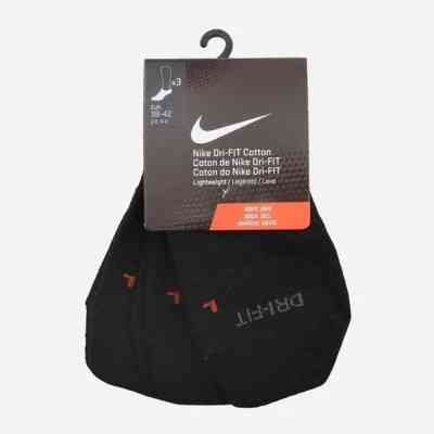 Носки Nike 3ppk Dri Fit Lightweight SX4846-001 34-38 р 3 пари Чорні (883412091381) Винница
