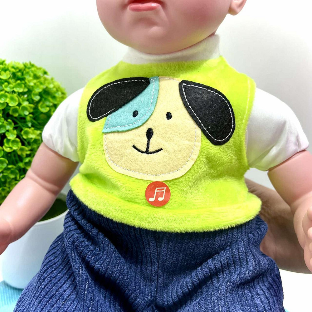 Пупс Країна Іграшок Чудо малюк відтворює веселі мелодії колискові або фрази Блакитний (PL-525-116) Чернигов - изображение 8