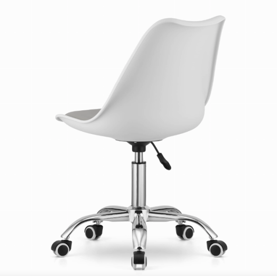 Офісне крісло Leobert Alba біло-сірий Київ