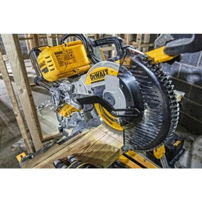 Торцовочная пила DeWALT 54V XR FLEXVOLT Li-lon, диск 250х30 мм, XPS (без АКБ и ЗУ) (DCS727N) Винница - изображение 7