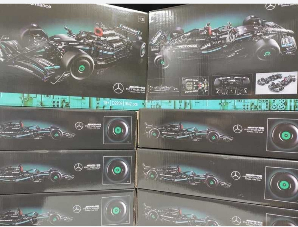 Конструктор ‼️НОВИЙ‼️Mercedes AMG F1‼️КОРОБКА‼️1642 деталей Киев - изображение 7